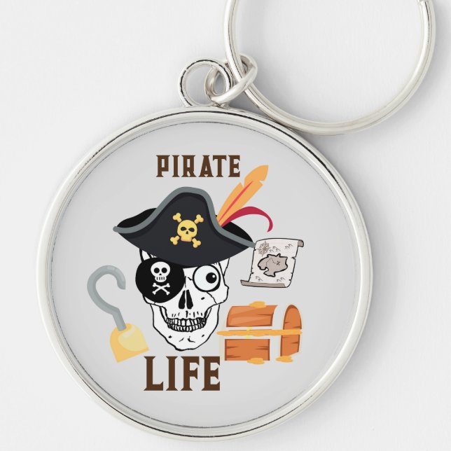 PORTE-CLÉS VIE PIRATE (Devant)