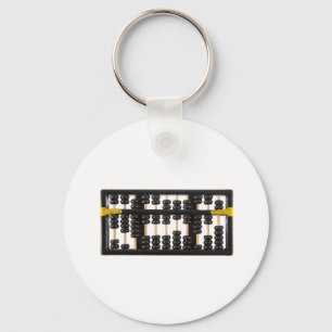 Porte-clés Vieil abaque en bois