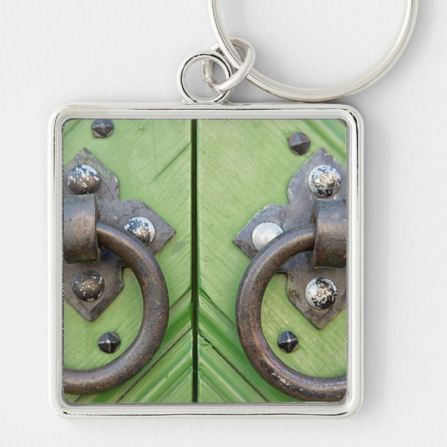 Porte-clés Vieille porte (Devant)