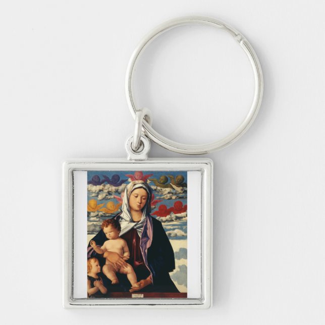 Porte-clés Vierge à l'Enfant de Bellini Haute-Fidélité Beaux- (Devant)