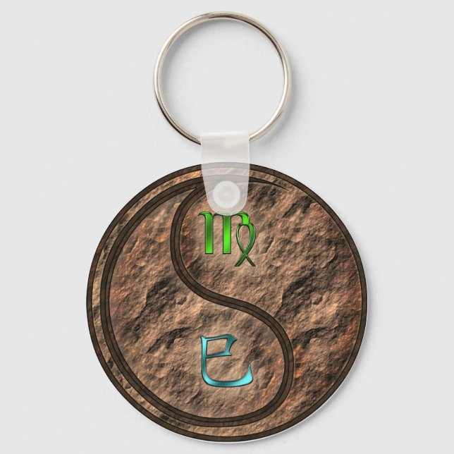 Porte-clés Vierge et Serpent de la Terre (Recto)