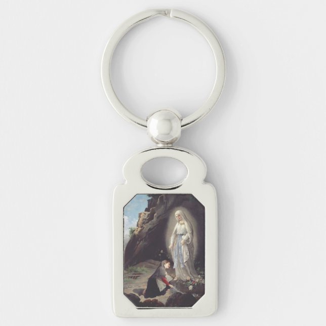Porte-clés Vierge Marie de Lourdes (Devant)