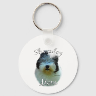 Porte-clés Vieux anglais Sheepdog Mom 2