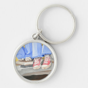 Porte-clés Vieux chaussures et porte - clé de voiture