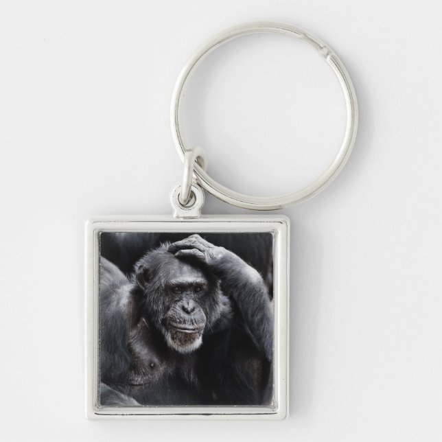 Porte-clés Vieux porte - clé de chimpanzé (Devant)