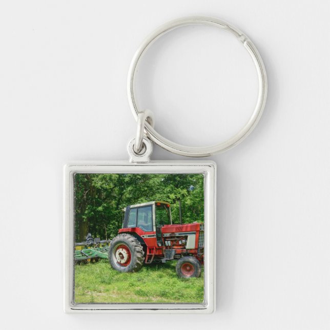 Porte-clés Vieux tracteur International (Devant)