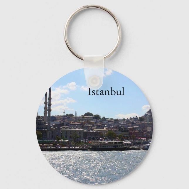 Porte-clés View of Istanbul Harbor (Recto)