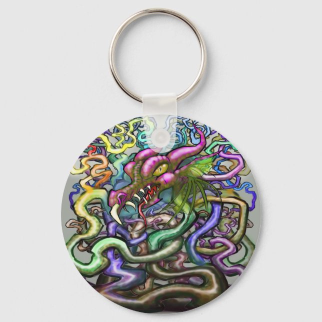 Porte-clés Vignes Dragon (Recto)