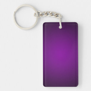 Porte-clés Vignette tendance violet-noir gris