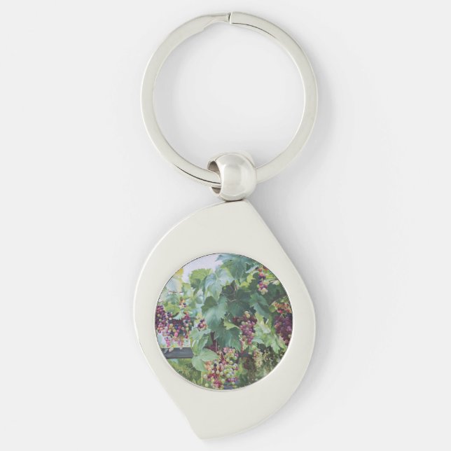 Porte-clés Vignoble de la Vallée de la Loire – Peinture de Ra (Devant)