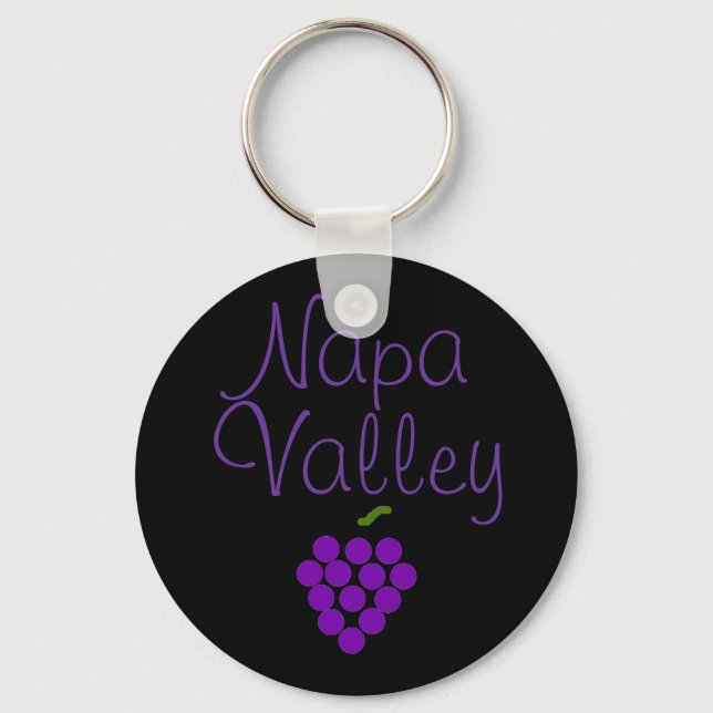 Porte-clés Vignoble de Napa Valley (Recto)