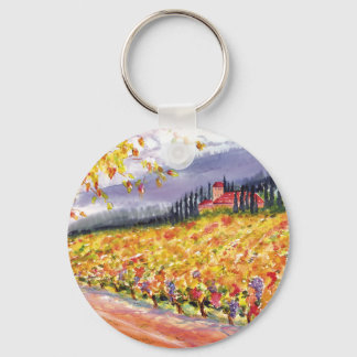 Porte-clés Vignoble toscan porte - clé