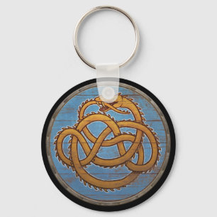 Porte-clés Viking Shield Keychain - Jörmungandr