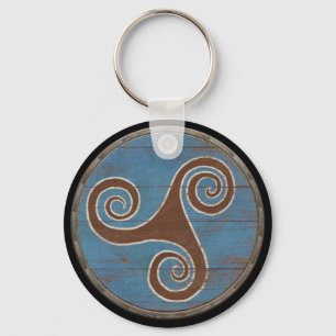 Porte-clés Viking Shield Keychain - Triskele