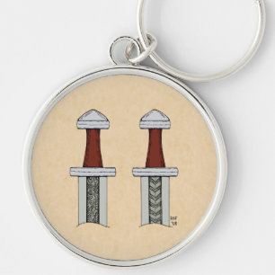 Porte-clés Viking Sword Motif Welding