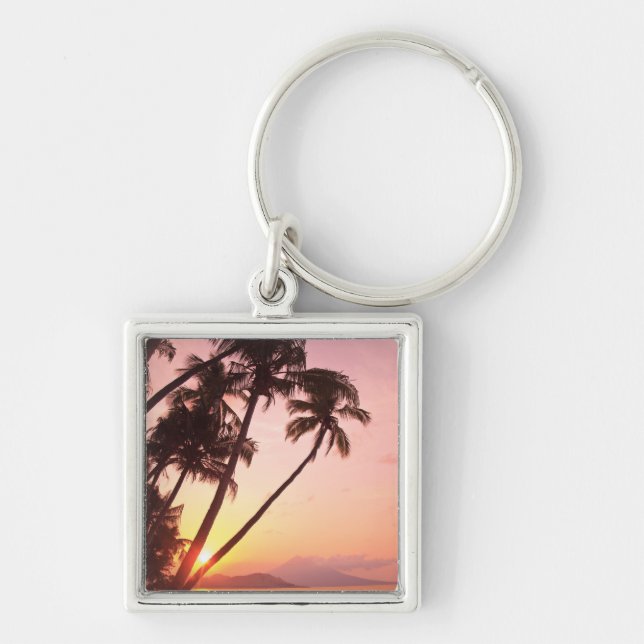 Porte-clés Village de Lewolin, île Illi Api, Selat Boleng (Devant)