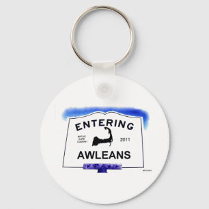 Porte-clés Ville de Cape Cod, Awleans (Orléans aux "étrange