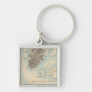 Porte-clés Ville de Charleston, Caroline du Sud