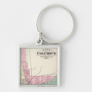 Porte-clés Ville de Columbus, comté de Franklin, Ohio
