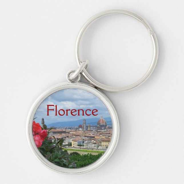 Porte-clés Ville de Florence, Italie (Devant)