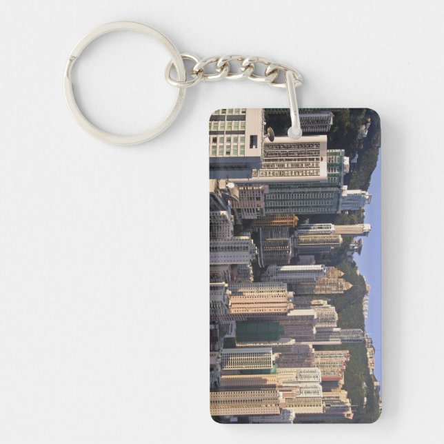 Porte-clés Ville de Hong Kong, Chine (Devant)