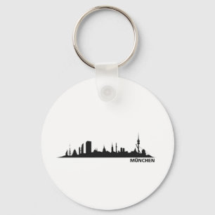 Porte-clés Ville de Munich - Skyline 1c