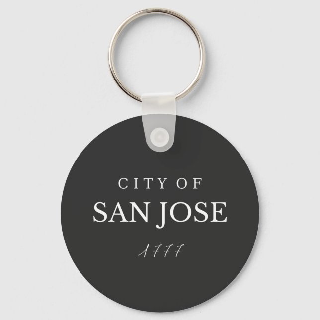 Porte-clés Ville de San Jose, Californie 1777 (Recto)
