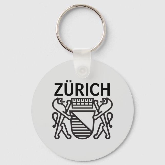 Porte-clés Ville de Zürich, SUISSE (Recto)