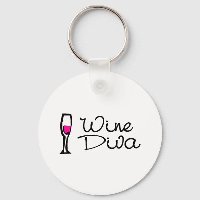Porte-clés Vin Diva (Recto)