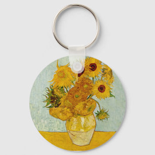 Porte-clés Vincent Van Gogh 12 Tournesols Impressionniste