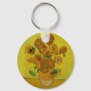 Porte-clés Vincent Van Gogh 15 Tournesols Peinture