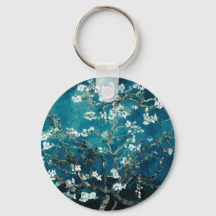 Porte-clés Vincent Van Gogh Floraison d'Amandier Sarcelle Fon