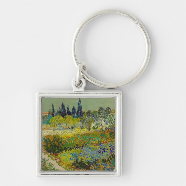 Porte-clés Vincent Van Gogh Garden (Devant)