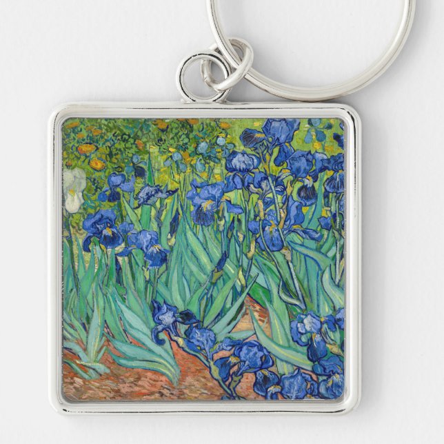 Porte-clés Vincent Van Gogh - Iris (Devant)