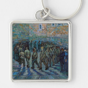 Porte-clés Vincent van Gogh - La cour de la prison
