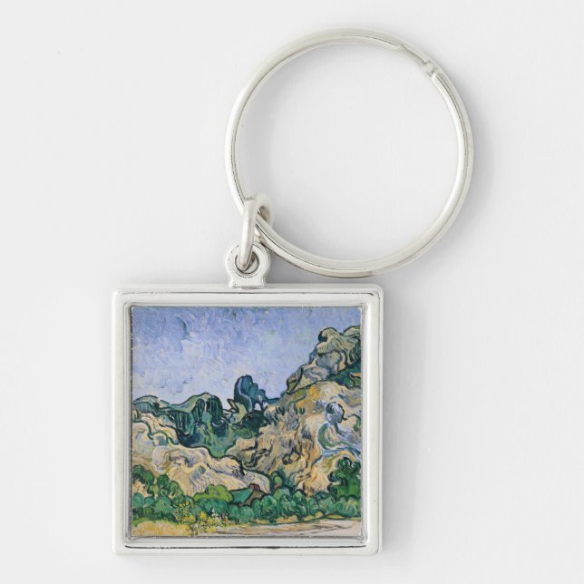 Porte-clés Vincent van Gogh | l'Alpilles, 1889 (Devant)