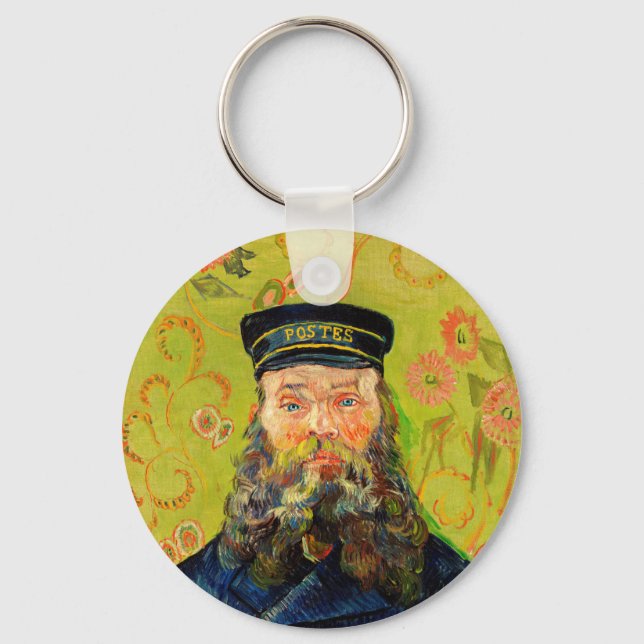 Porte-clés Vincent Van Gogh Le Facteur Joseph Roulin (Recto)