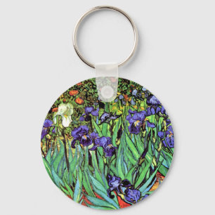 Porte-clés Vincent Van Gogh - Les Iris - Flower Lover Fine Ar