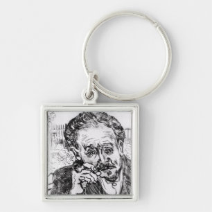 Porte-clés Vincent van Gogh   l'homme avec le tuyau