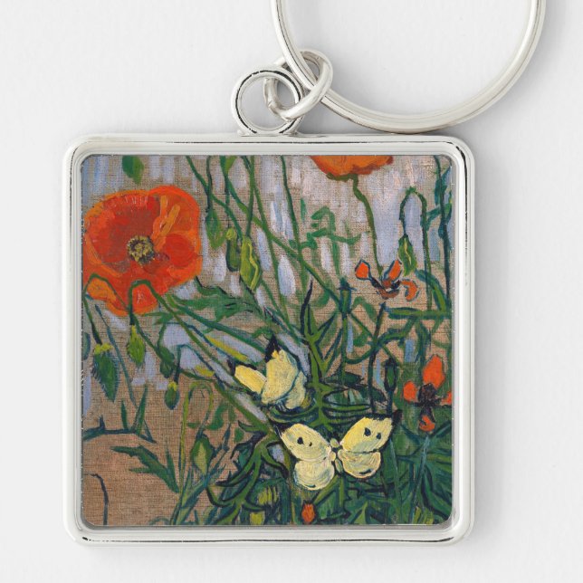 Porte-clés Vincent van Gogh - Papillons et papillons (Devant)