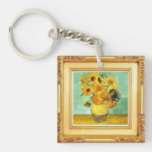 Porte-clés Vincent Van Gogh - Porte - clé des tournesols