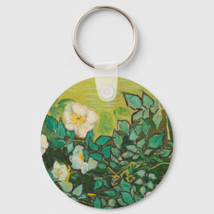 Porte-clés Vincent Van Gogh Roses sauvages Beaux-arts