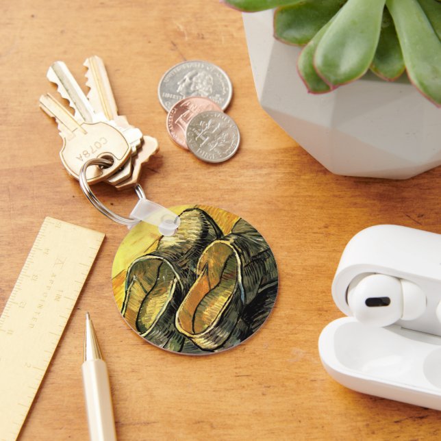 Porte-clés Vincent van Gogh - Une paire de cloches en cuir (Bureau)