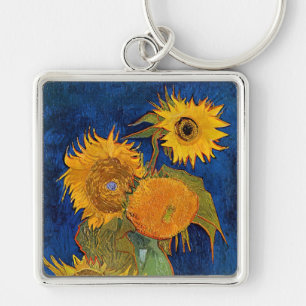 Porte-clés Vincent van Gogh - Vase avec cinq tournesols
