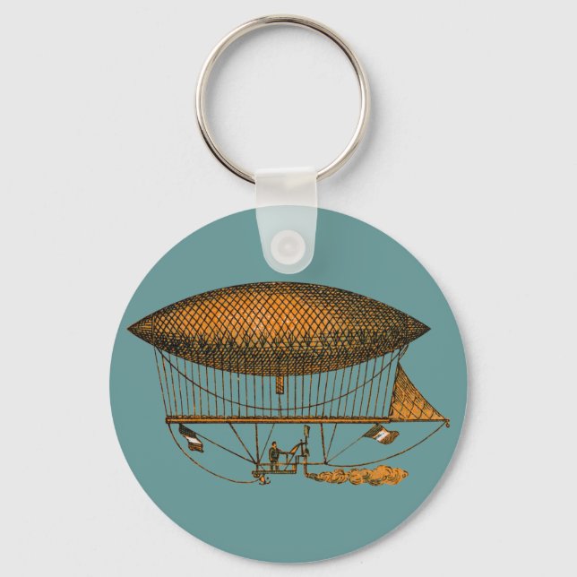 Porte-clés Vintage 1883 Voyager Zeppelin (Recto)