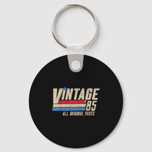 Porte-clés Vintage 85 Retro 40e anniversaire 1985 Papa 40 Pou