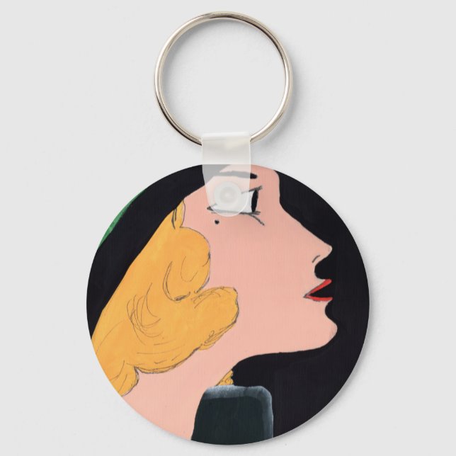 Porte-clés Vintage A Le Porte - clé Look (Recto)