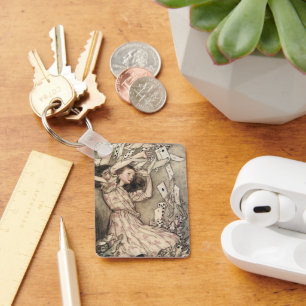 Porte-clés Vintage Alices Adventures in Wonderland par Rackha
