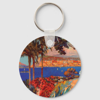 Porte-clés Vintage Antibes Côte d'Azur