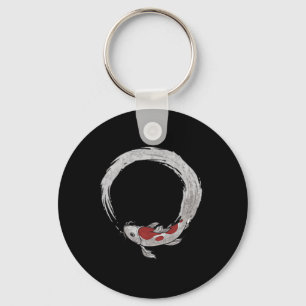 Porte-clés Vintage asiatique japonaise carpe koï pêche nouvea